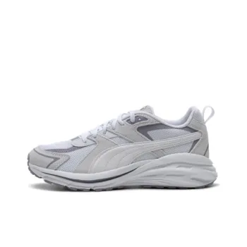 PUMA Hypnotic LS Durable Breathable Lightweight Low Top Casual Running Shoes Women's White Gray