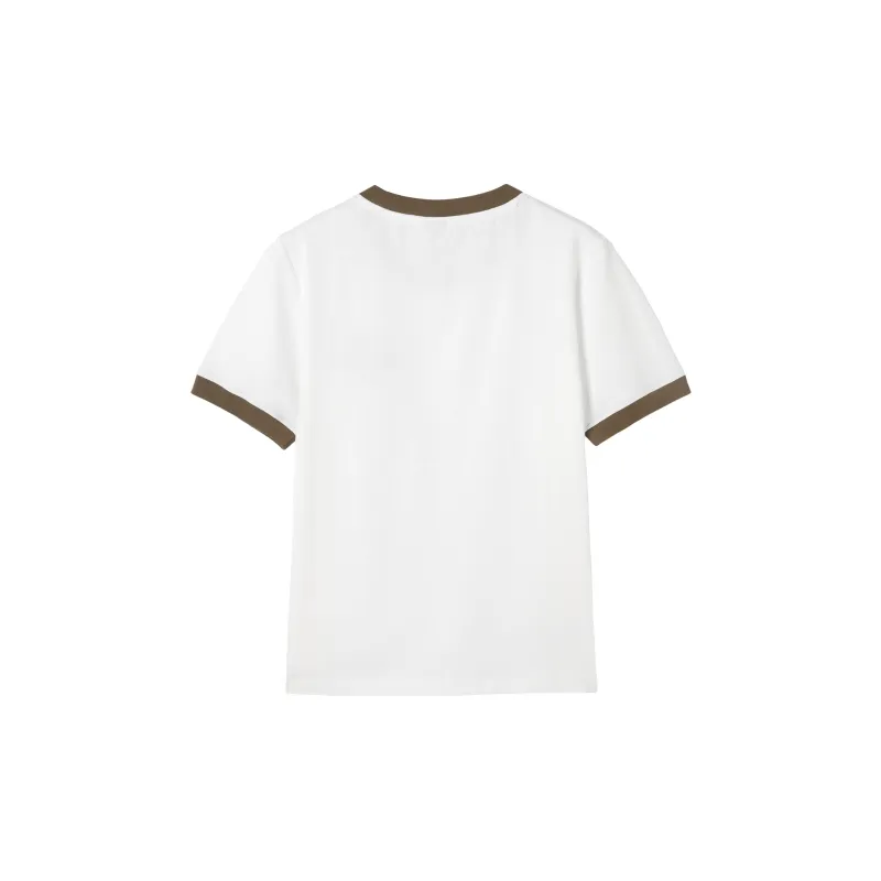 DIALOGUE Conneticut Logo-print Cotton T-shirt-1