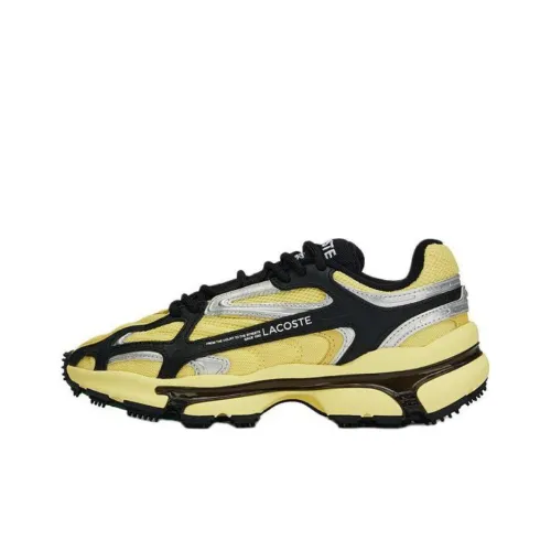 LACOSTE Casual Shoes Women's Low-Top Yellow