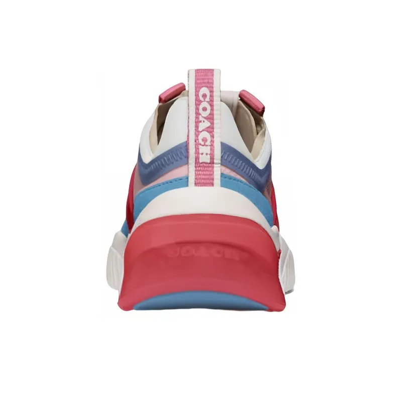 COACH Shock Absorbers Low Top Sports Casual Shoes Women's Pink Blue-4