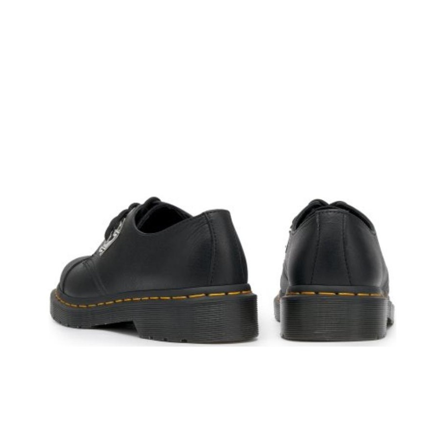 【Dr. Martens】 1461 Toe Plate Lunar Oxford Black◆31684001 1461 Toe Plate Lunar Leather Oxford Shoes in Black | Dr. Martens
