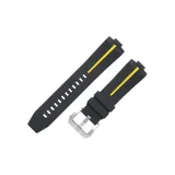 Black Surface Yellow Thread