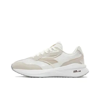 361° Long Wind 4 Breathable Low-Top Casual Shoes Women's White Beige