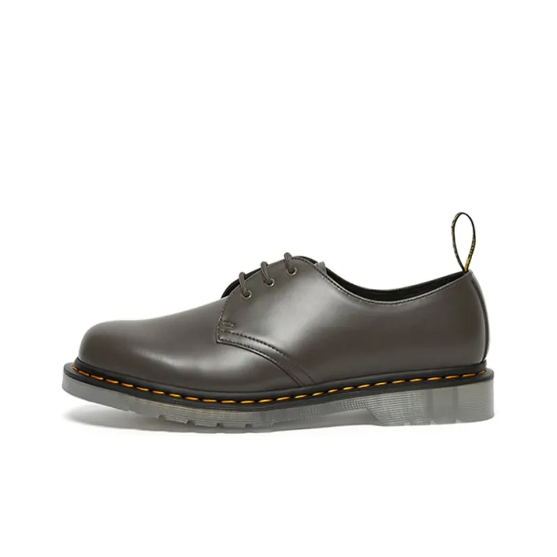 Dr.Martens 1461 Iced Smooth Leather Oxford Shoes 'Olive Green' Women's-0