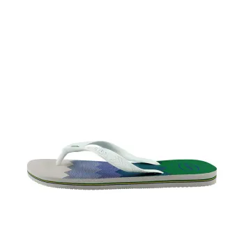 Havaianas Rubber Sole Abrasion-Resistant Slip-Resistant Quick-Drying Flip Flops Unisex Emerald Green