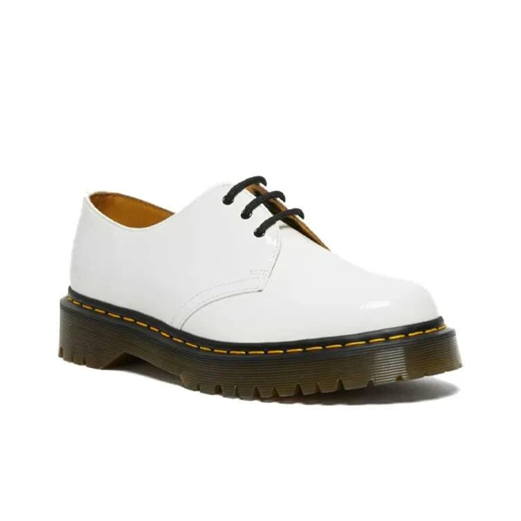 Dr.Martens 1461 Bex Patent Leather Oxford 'White'-2