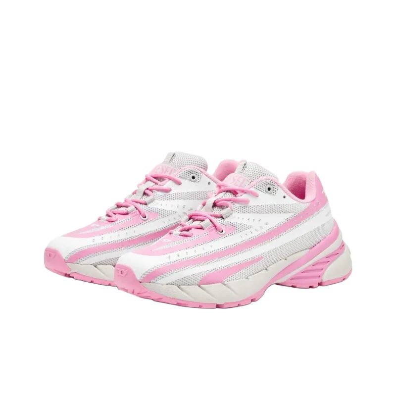 DIESEL D Airspeed Low Top Casual Shoes Women's Pink-2