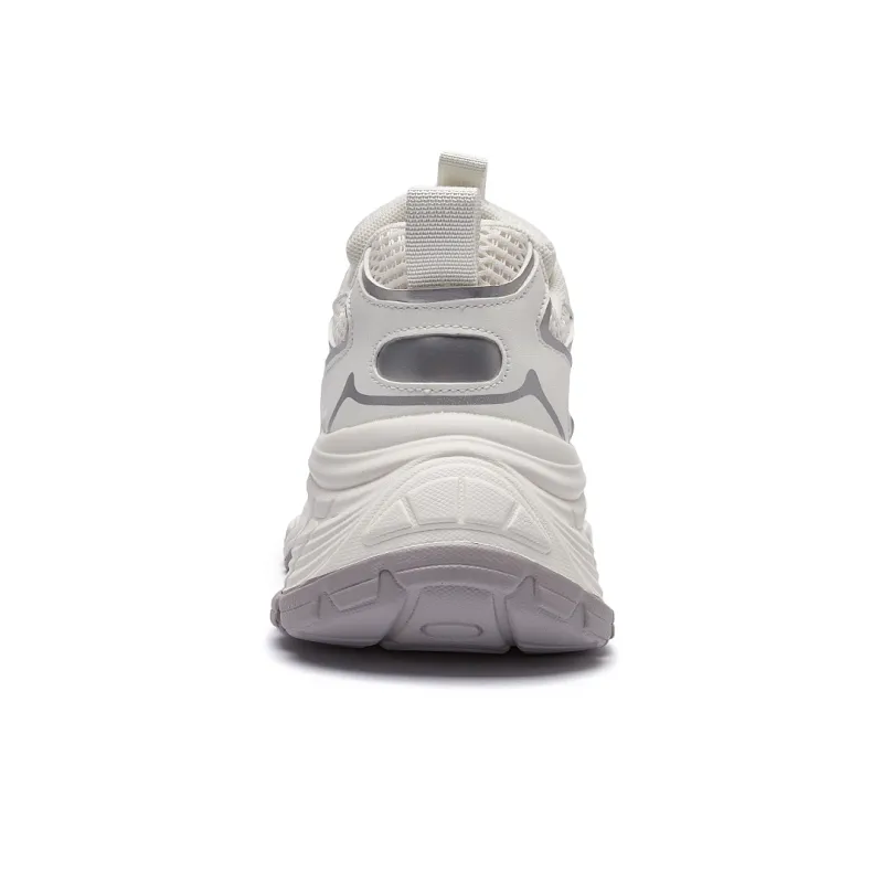La Chapelle Breathable Height Increase Low Top Chunky Sneakers Women's-3