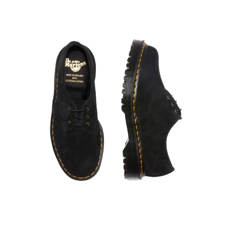 Dr. Martens Lace-up Suede Derby Shoes-4