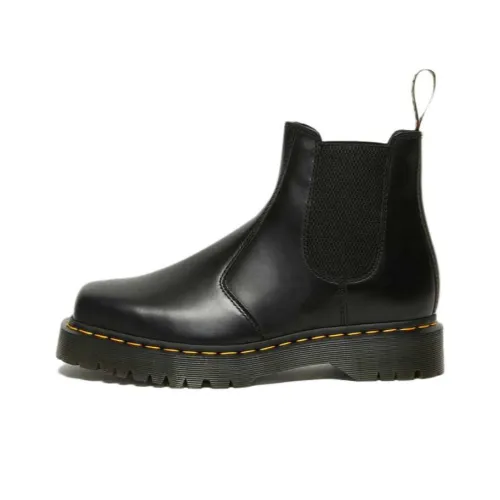 Dr. Martens Leather Round-toe Boots
