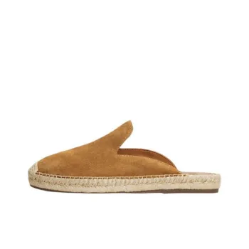 LAUREN RALPH LAUREN Wrap-toe Slippers Men's Umber