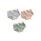 M1171-B Set-Luxury Jacquard-Blue+Nude Pink+Cyan (3 Pack)