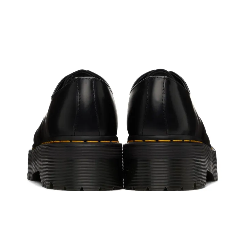 Dr. Martens 1461 Smooth Leather Platform Black-3