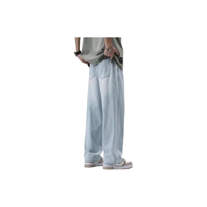 WOOD SOON Jeans Men's Light Blue-1