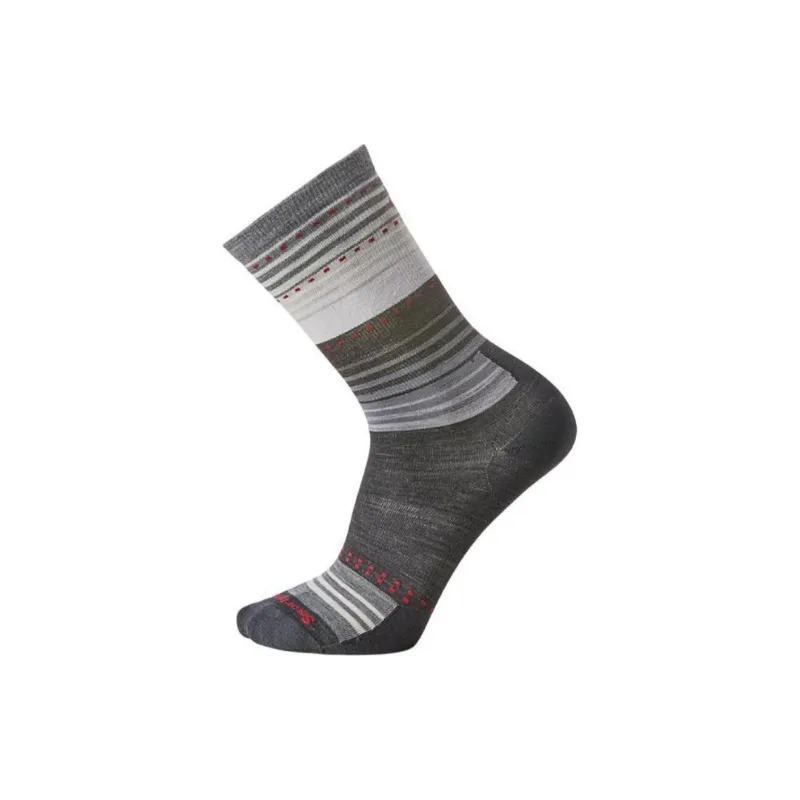 SMARTWOOL Everyday Stitch Stripe Crew Socks Mid-Calf Socks Unisex 1 Pack-3