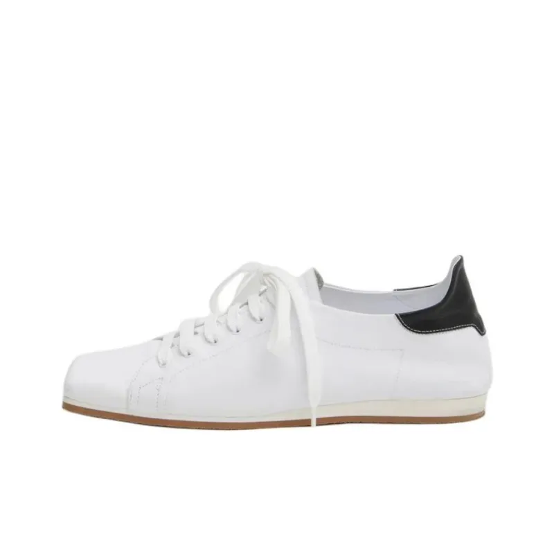 TIBI Seth Low-Top Casual Shoes Women's White-0
