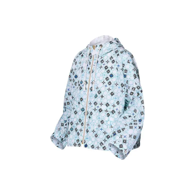 LOUIS VUITTON Monogram Tile Hooded Parka-2