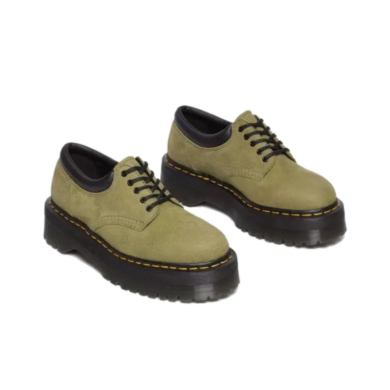 Dr.Martens Casual Single Shoes Women's Green-4