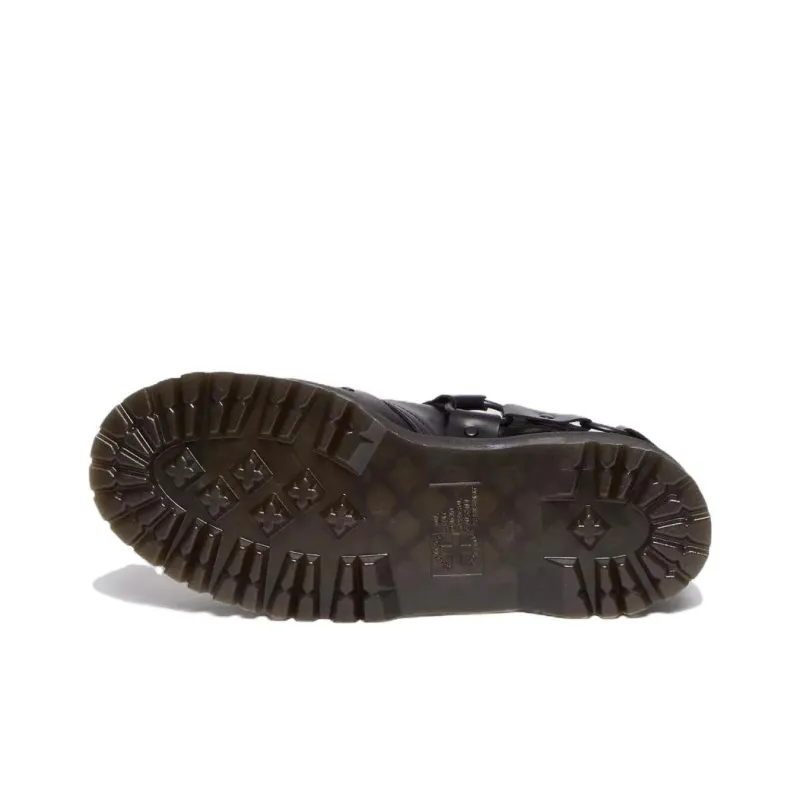 Dr.Martens 1461 Harness Leather Platform Shoes 'Black'-5