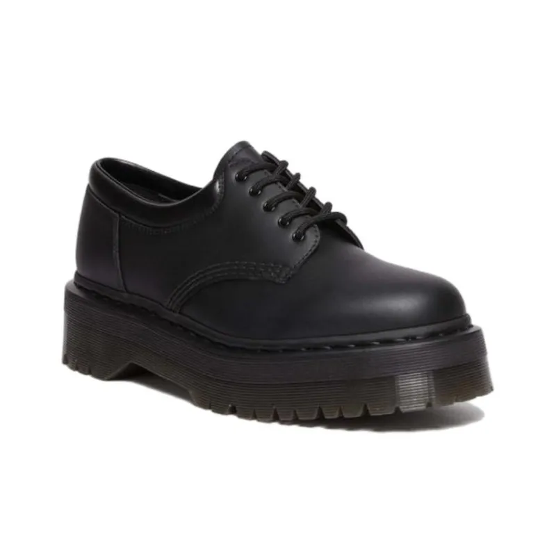 Dr. Martens 8053 Quad Mono Leather Oxford Shoes-2