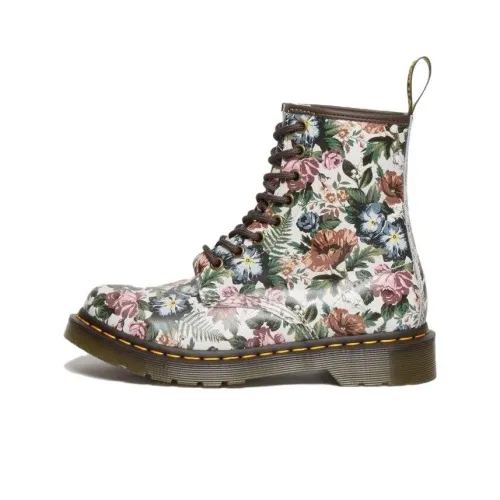 Dr. Martens 1460 Floral-print Leather Boots