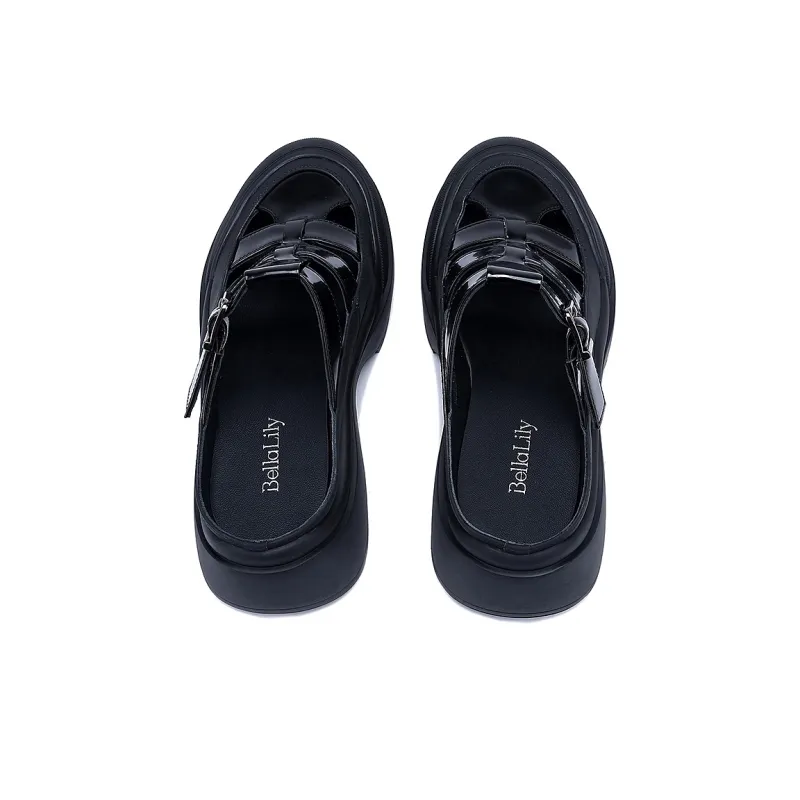 BELLALILY Wrap toe Slippers Women's-3