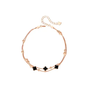 Fu Ru Ji S925 Silver Anklets Women's