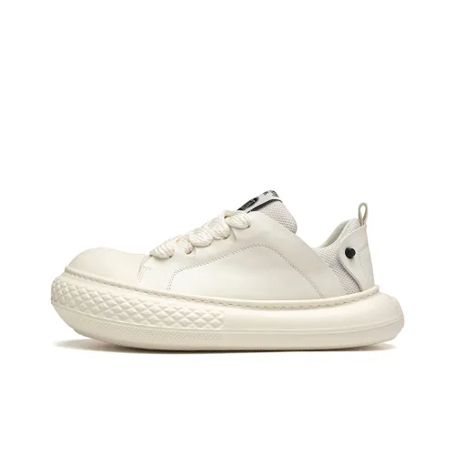 Anthony Miles Low-Top Skateboard Shoes Men's Ecru