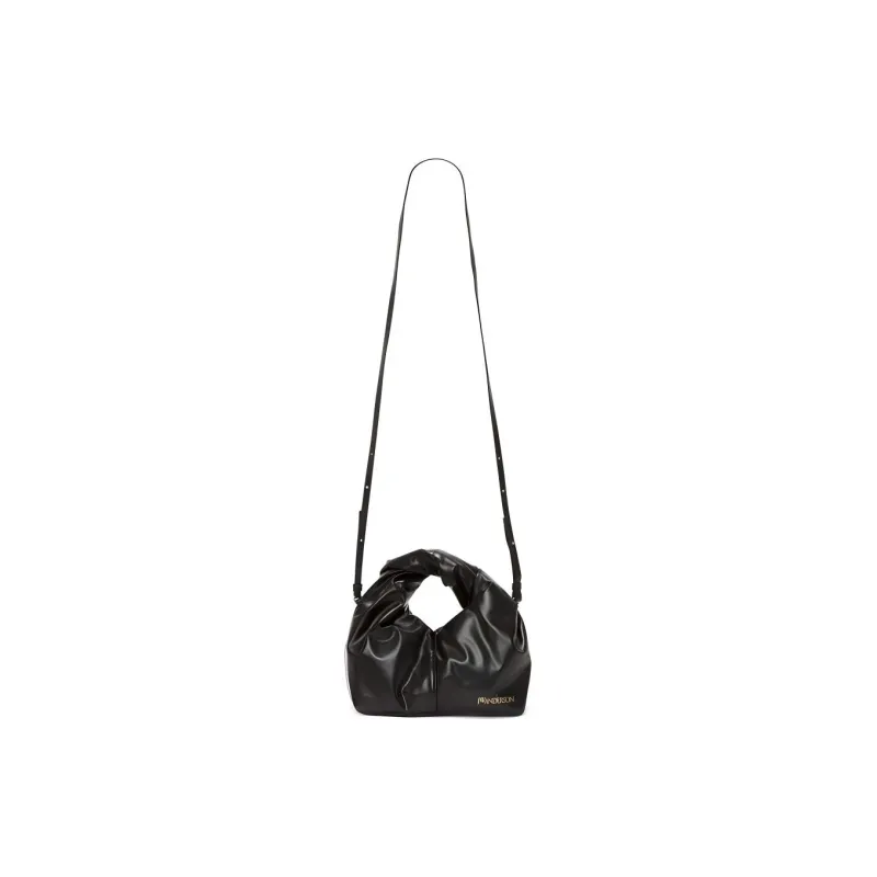 JW Anderson Mini Twister Leather Hobo Bag-4