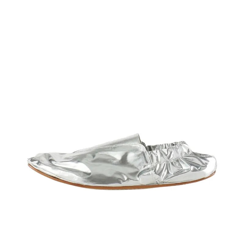 TIBI Mikhail Casual Single Shoes Women's Silver-0