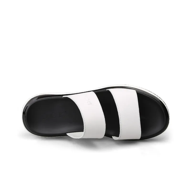 DCK Foam Sole Rubber Sole Cut-Out Slip-Resistant Abrasion-Resistant Slide Slippers Men's-10
