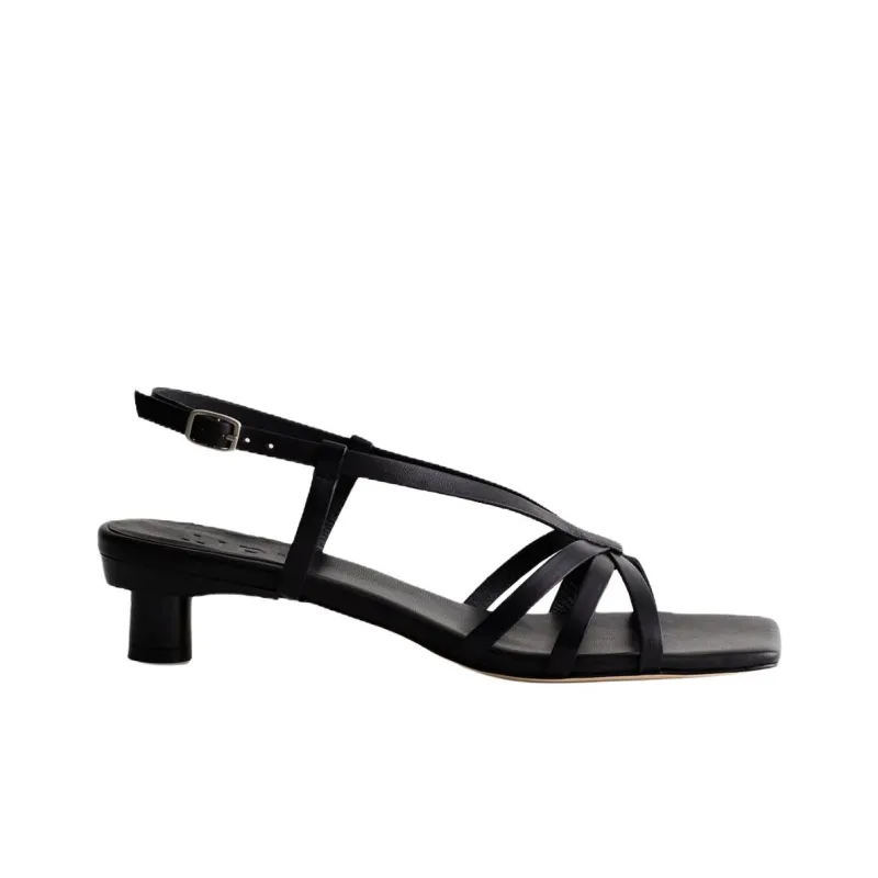 TIBI Brooks Strap Sandals 3.8cm Women's Black-1
