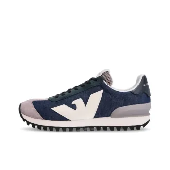 EMPORIO ARMANI Low Top Sports Casual Shoes Men's Blue White
