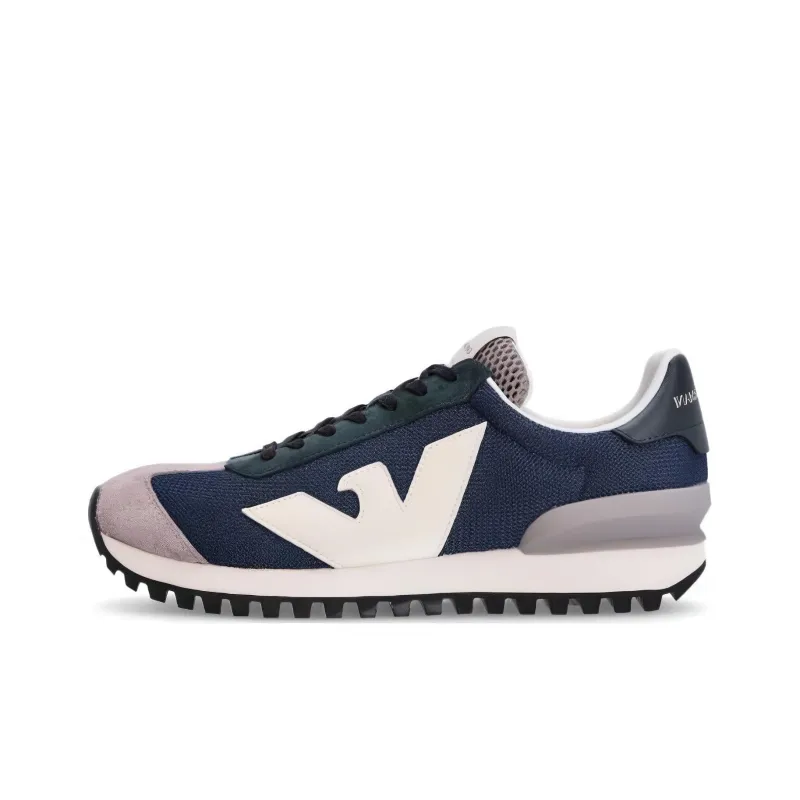 EMPORIO ARMANI Low Top Sports Casual Shoes Men's Blue White-0