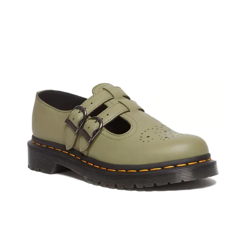 Dr. Martens Round-toe Leather Loafers-1