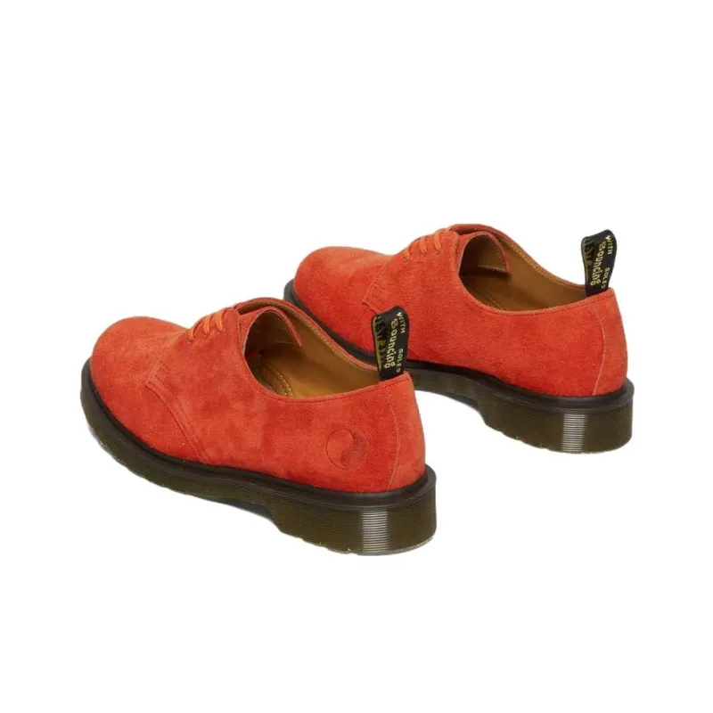 Dr.Martens 1461 Our Legacy Made In England Suede Oxford Shoes 'Orange'-3