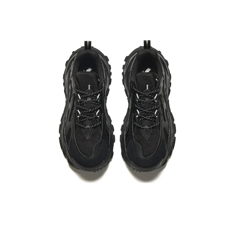 Anta Life Collection Cushioning Slip Resistant Low Top Casual Shoes Men's Black-2