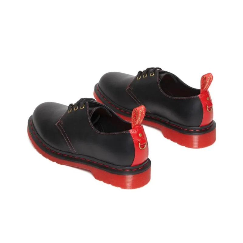 Dr.Martens 1461 Year Of The Rabbit Leather Oxford Shoes 'Black Red'-3