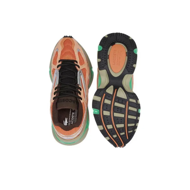 LACOSTE L003 2K24 Low Top Casual Shoes Women's Orange-4