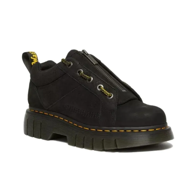 Dr.Martens Slip Resistant Coverage Mid Top Casual Shoes Unisex Black-1