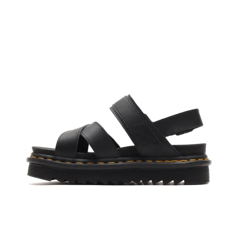 Dr.Martens Voss Ii Leather Strap Sandals 'Black' Women's-0