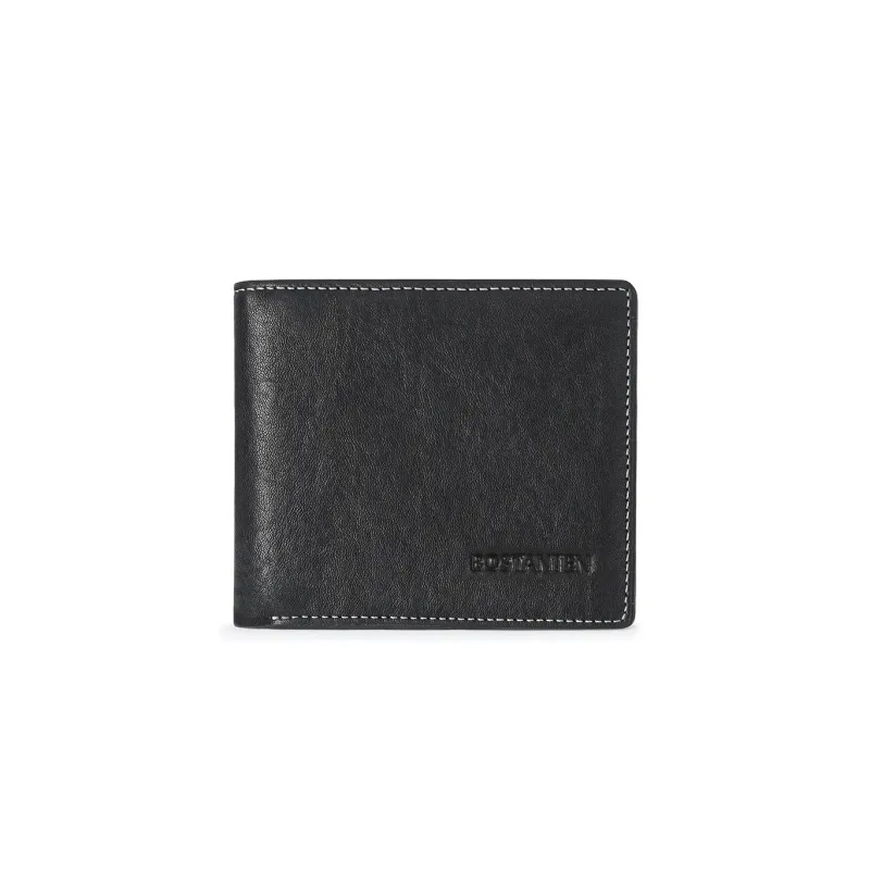 BOSTANTEN Soft And Versatile Short Wallets Regular Men's Black-1