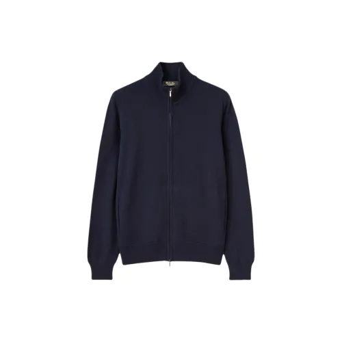 Loro Piana Knitwear Men Marine Blue