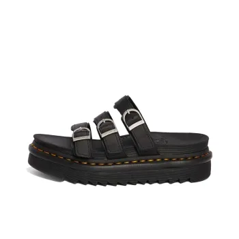 Dr.Martens Blaire Leather Slide Black Hydro Women's