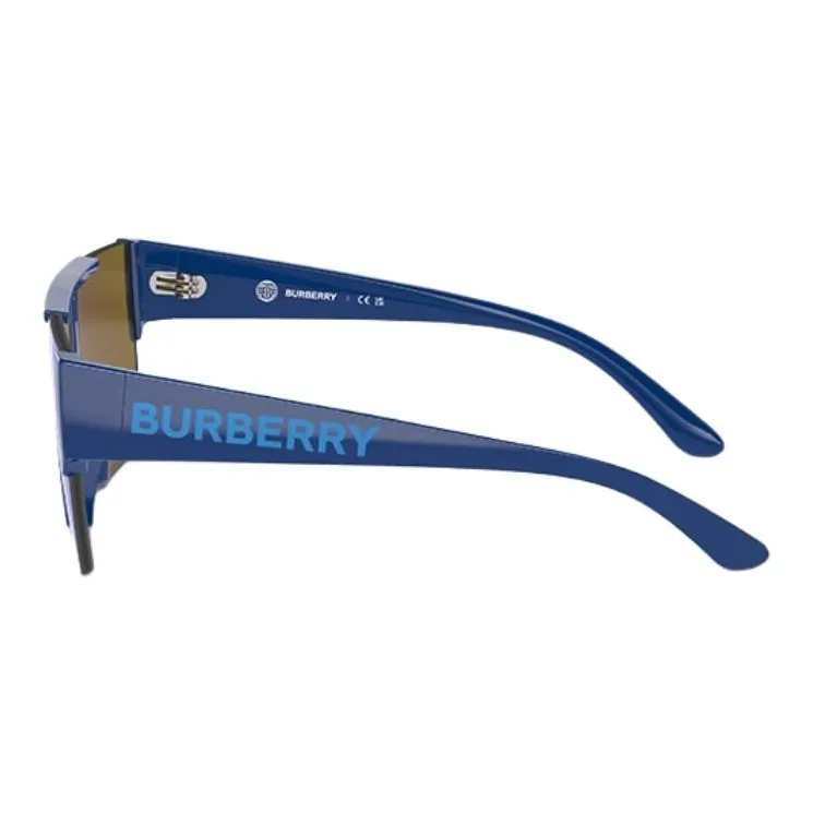 Burberry Shot Molded Irregular Shape Sunglasses Kids' Blue-1