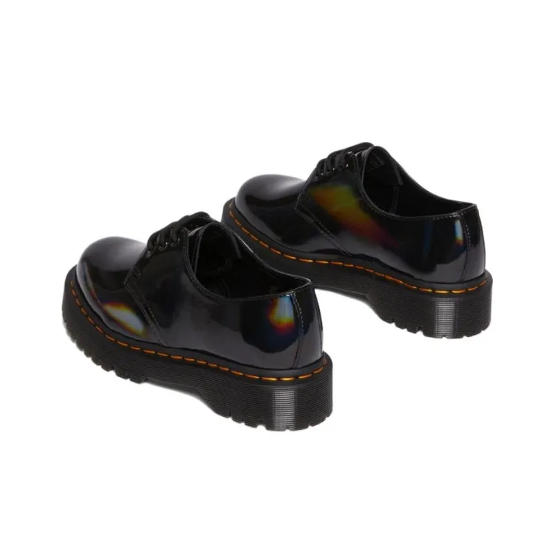 Dr.Martens 1461 Bex 3 Eye Shoe 'Black Rainbow' Women's-4