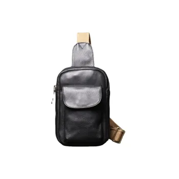 DOSRFINI Cow Leather Sling Bag Regular Men's