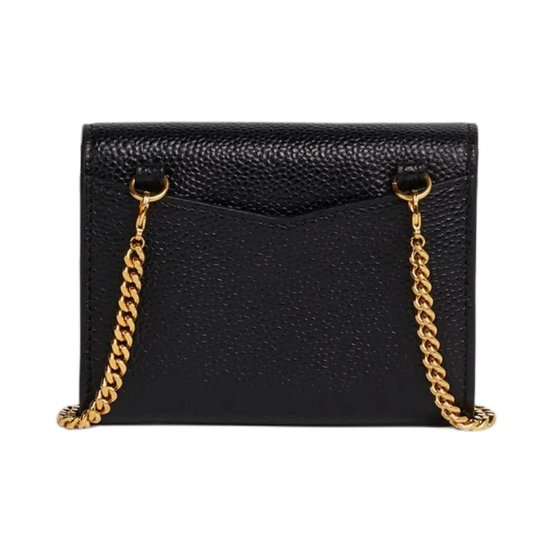 THOM BROWNE· Leather Coin Purse Women's Black-3