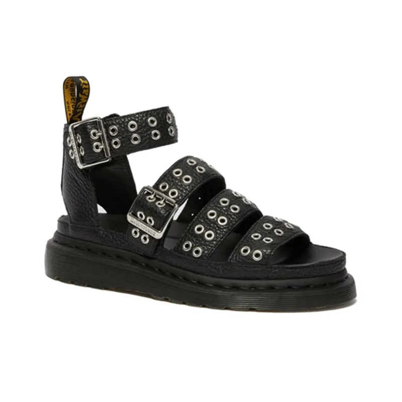 Dr.Martens Lightweight Sponge Cake Bottom Sandals Black Women's-2