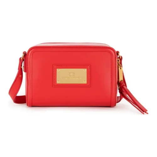 Elisabetta Franchi Synthetic Leather Crossbody Bag, Shoulder Bag Regular Women's Red